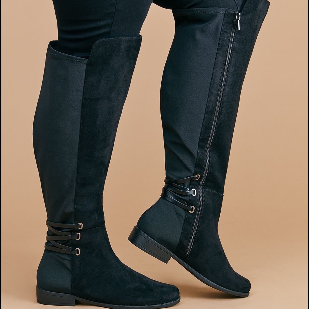 Over the knee corset boot